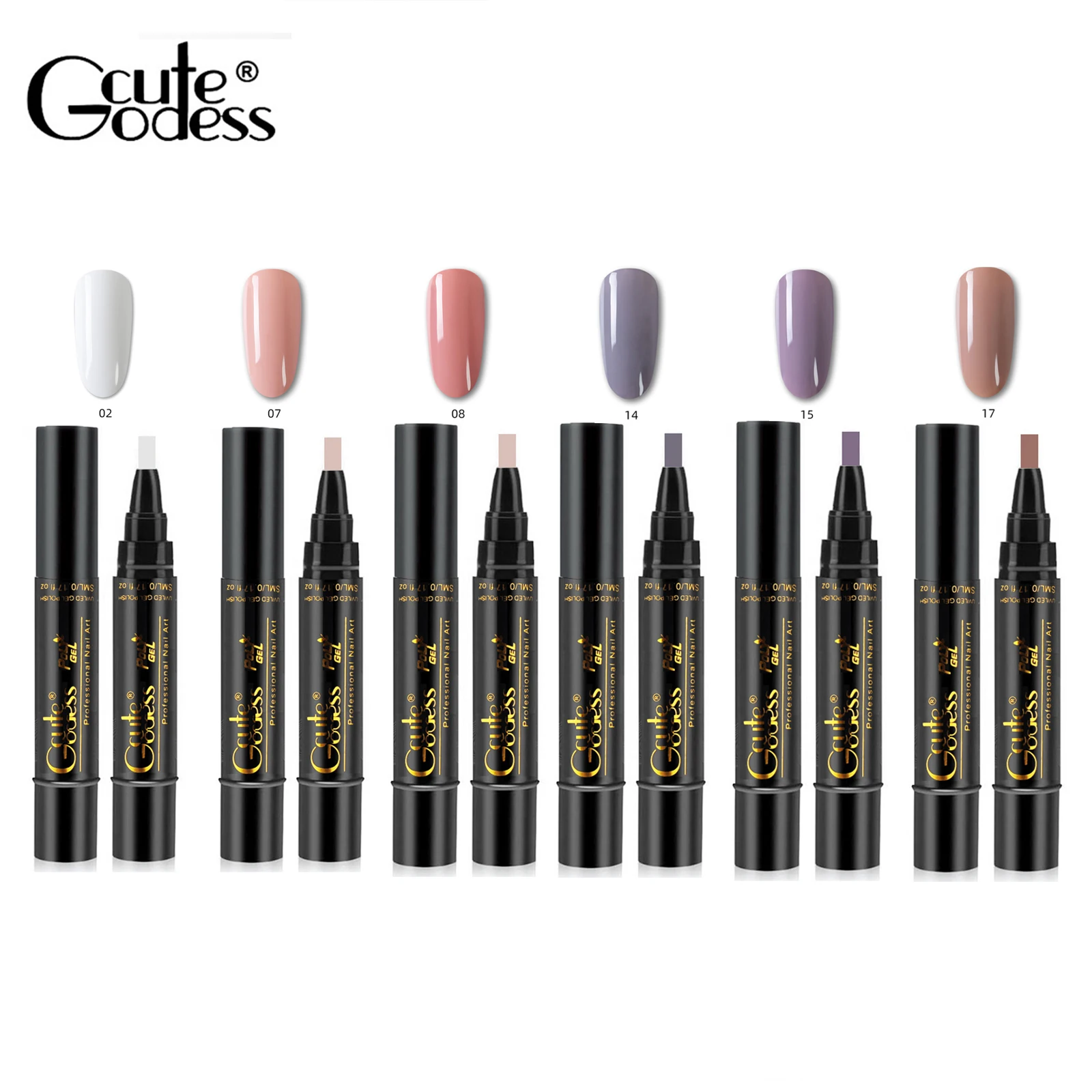 6pcs/set Gel Nail Polish Pen One Step 3 in 1 Soak Off UV LED Lamp Available Art Tools | Красота и здоровье