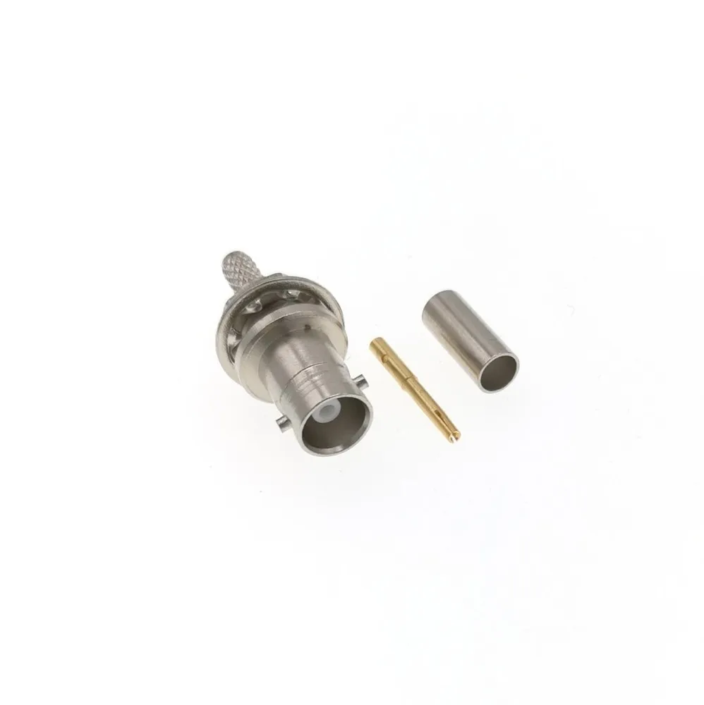 10 шт. мини BNC MiniBNC разъем обжимной RG174 LMR100 RG316 RF разъем|connector crimp|connector plugconnector female |