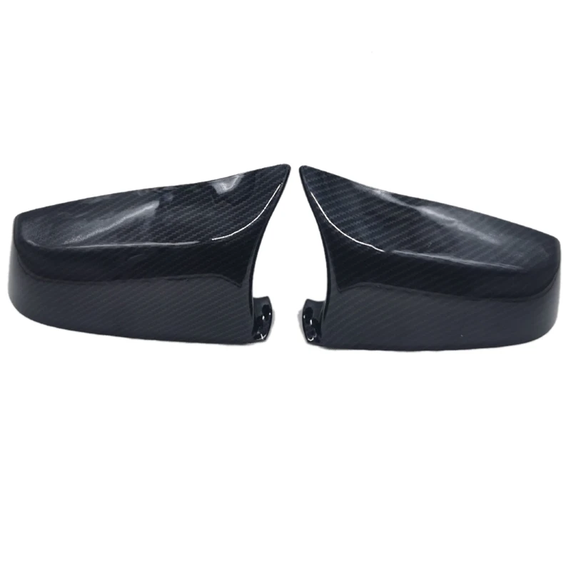 

for -BMW 5 6 7 Series E60 E61 E63 E64 F04 F06 F10 F12 F13 Carbon Fiber ABS Side Rear View Mirror Cap Cover Shell Trim