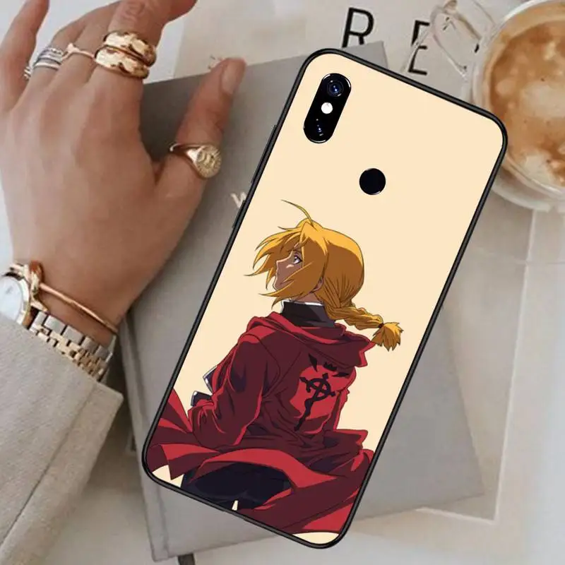 

Fullmetal Alchemist FMA Brotherhood Phone Case For Xiaomi Redmi 7 8 9t a3Pro 9se k20 mi8 max3 lite 9 note 9s 10 pro