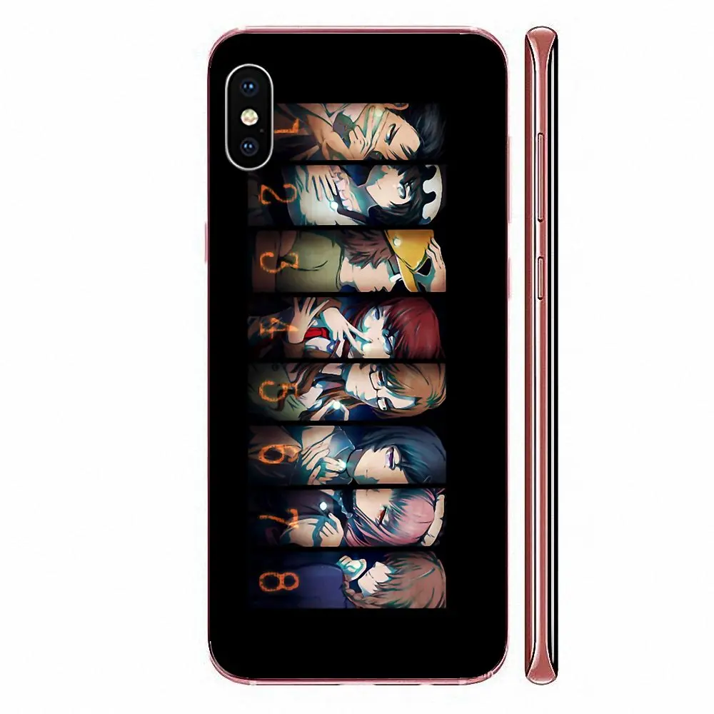 Простые Steins ворота аниме для Sony Xperia Z Z1 Z2 Z3 Z4 Z5 compact Mini M2 M4 M5 T3 E3 E5 XA XA1 XZ Премиум