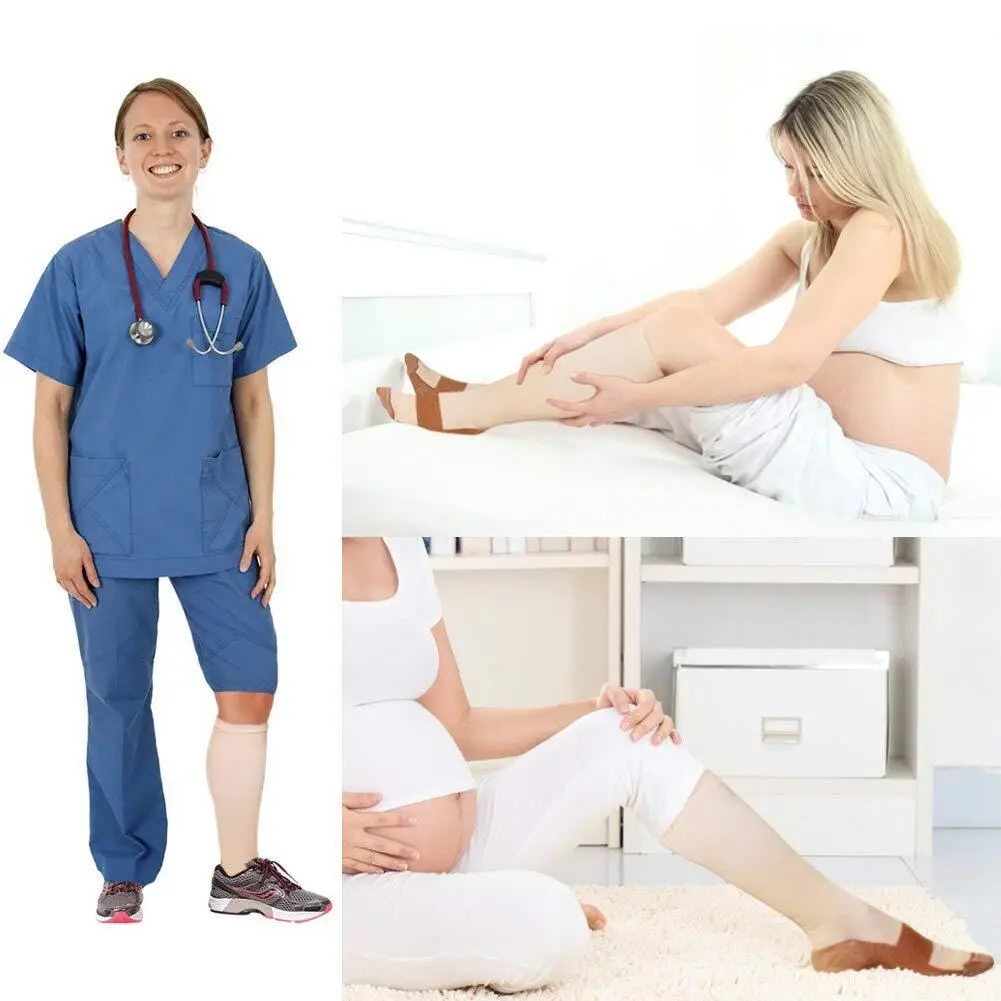 Компрессионные чулки унисекс уличные спортивные носки для кормящих матерей