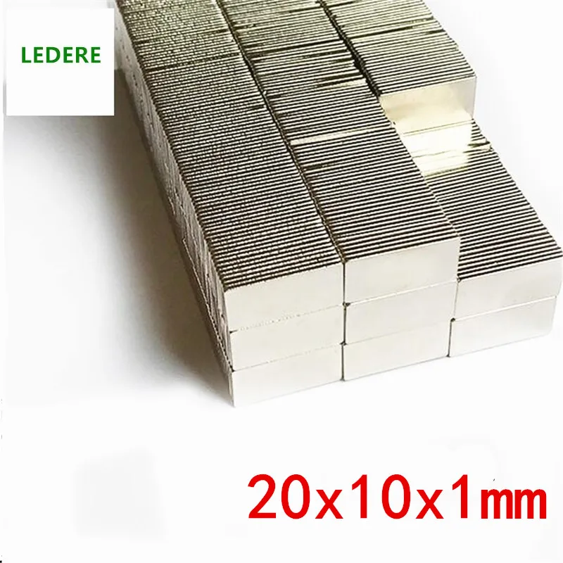 

lot Magnet 20x10x1 N35 Strong mm Square NdFeB Rare Earth Magnet 20*10*1 Neodymium Magnets 20mm 10mm 1mm