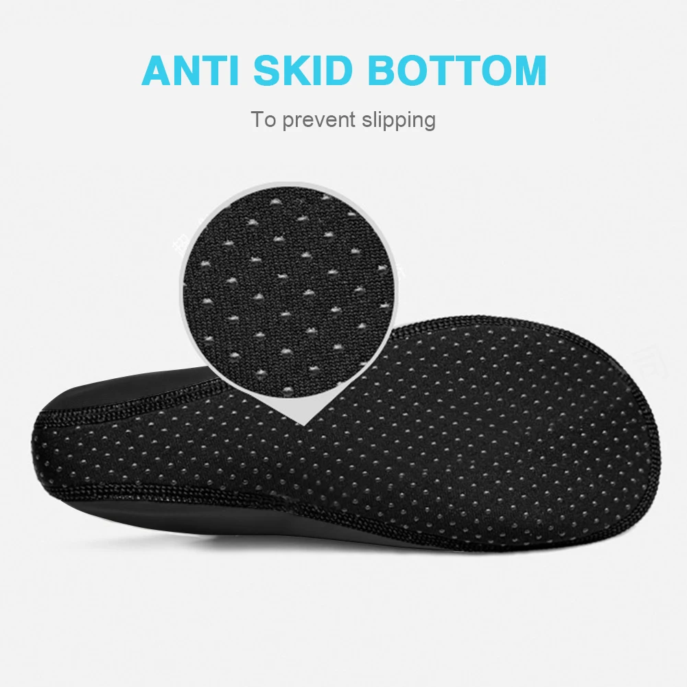 Акваобувь Мужская/Женская для плавания нескользящие носки дайвинга однотонная