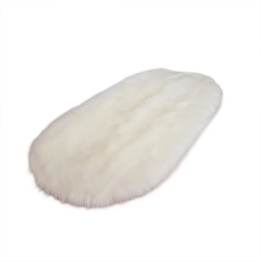 Мягкие чехлы из искусственного меха для дивана шезлонг гостиной длинный