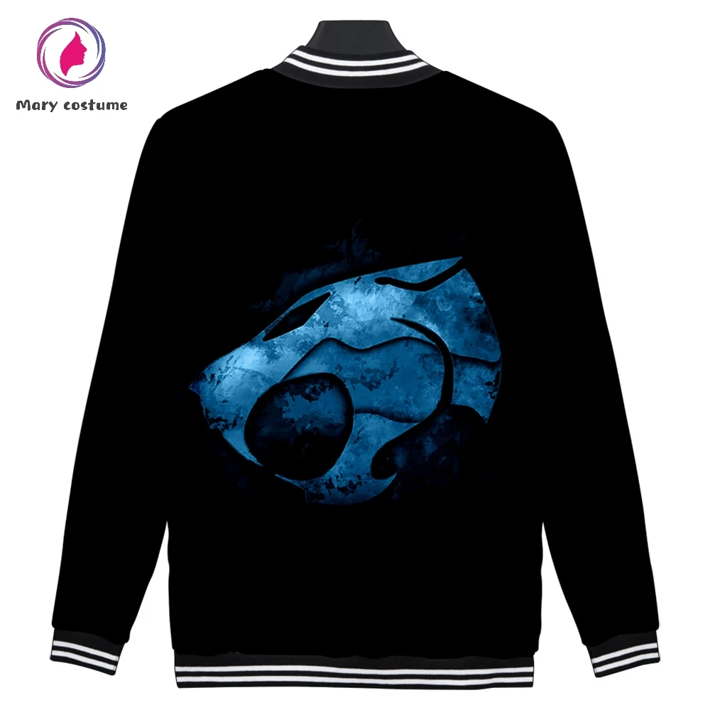 

Kawaii Anime ThunderCats Baseball Uniform Men/women Casual Slim Baseball Jacket Fashion New Casual Harajuku Streetwear Clothes