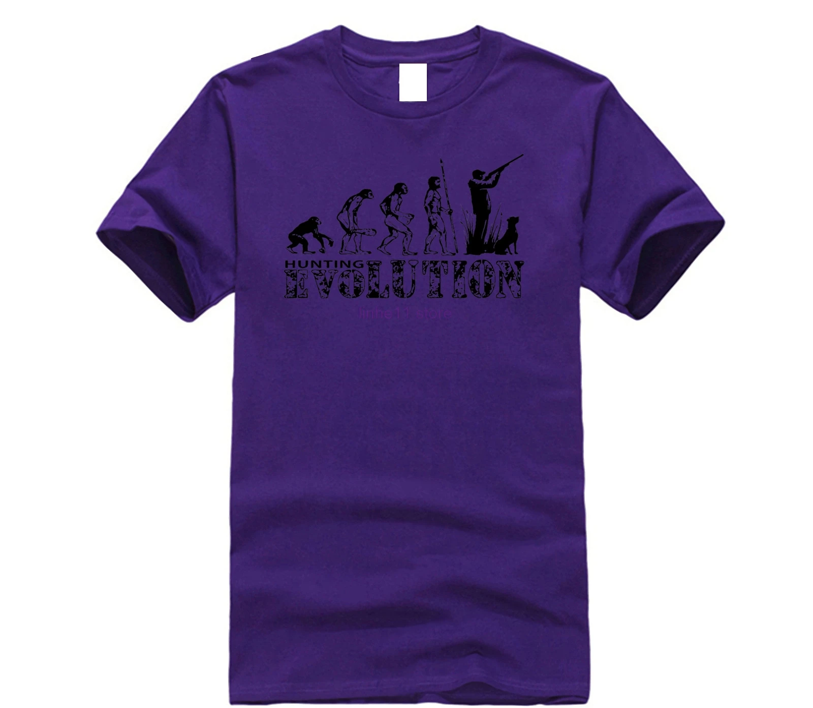 Мужская забавная футболка Hunt ING Evolution охотник на глину новые футболки Забавные
