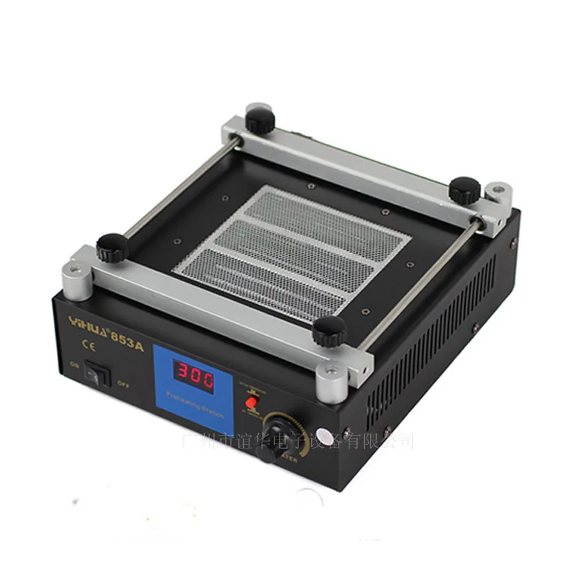 YIHUA 862D + 2 в 1 паяльная станция 650 Вт SMD пистолет горячего воздуха 75 600 853A