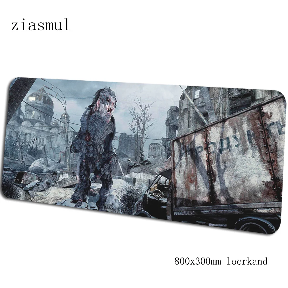 Metro 2033, коврик для мыши, 80x30 см, игровой коврик для мыши, высококачественный коврик для мыши, геймерский компьютерный стол, коврик locrkand, notbook mousemat pc - Цвет: pattern 1