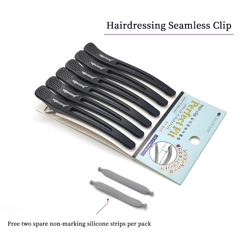 Бесшовный зажим для волос парикмахерских профессиональный женщин | Красота и