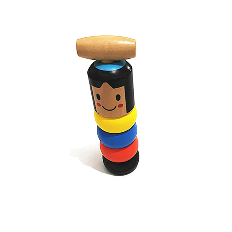

1set creative Unbreakable Wooden Man Magic Toy Magic Tricks Close Up Stage Magic Props Comedy Mentalism Fun Toy Accessory