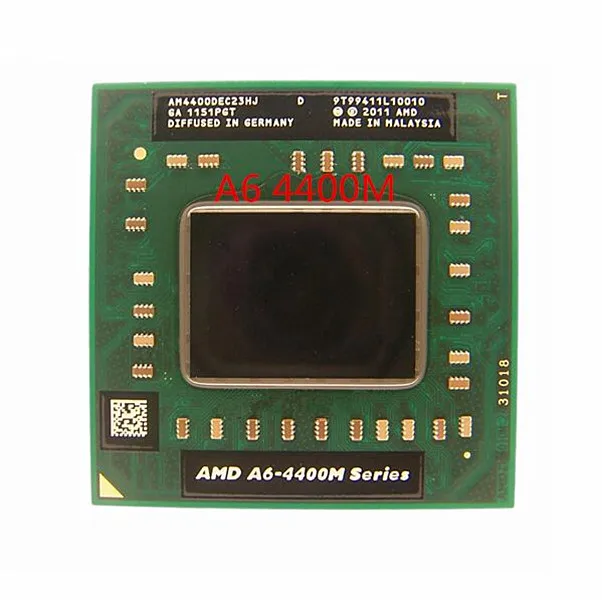 Оригинальный двухъядерный процессор AMD Φ 2 7 Ghz A6 4400M AM4400DEC23HJ|cpu processor|notebook cpunotebook