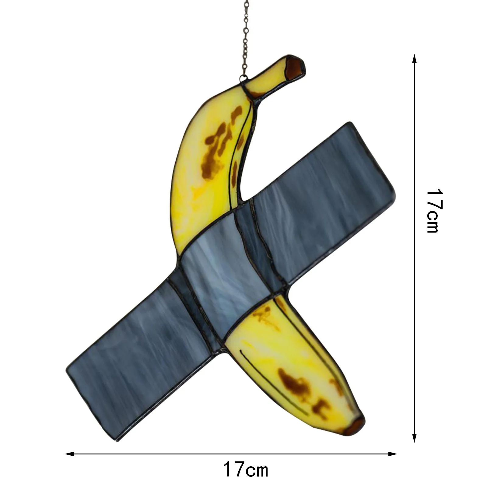 

3pc Creative Banana Hanging Pendant Window Garden Decoration Pendant Yellow Fruit Ornament Gift For Boyfriend Wall Art Crafts