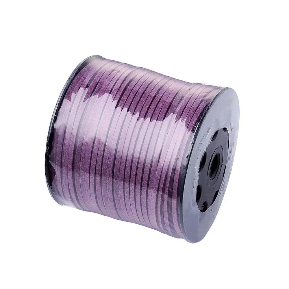 3 мм плоский шнур из искусственной замши для браслетов ожерелий кожаная веревка