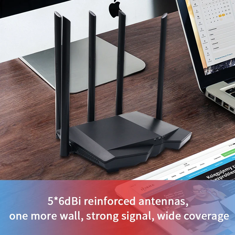 GLVISION GLC7 AC1200M Беспроводной Wi-Fi роутер с 2 4G/5 0 Ghz антенна высоким коэффициентом