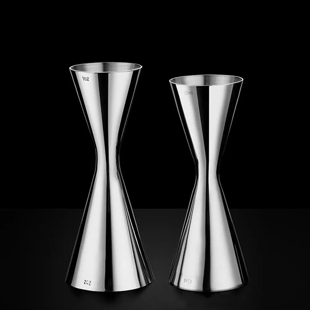 Измерительная чашка из нержавеющей стали с двойной головкой для вино шейкер