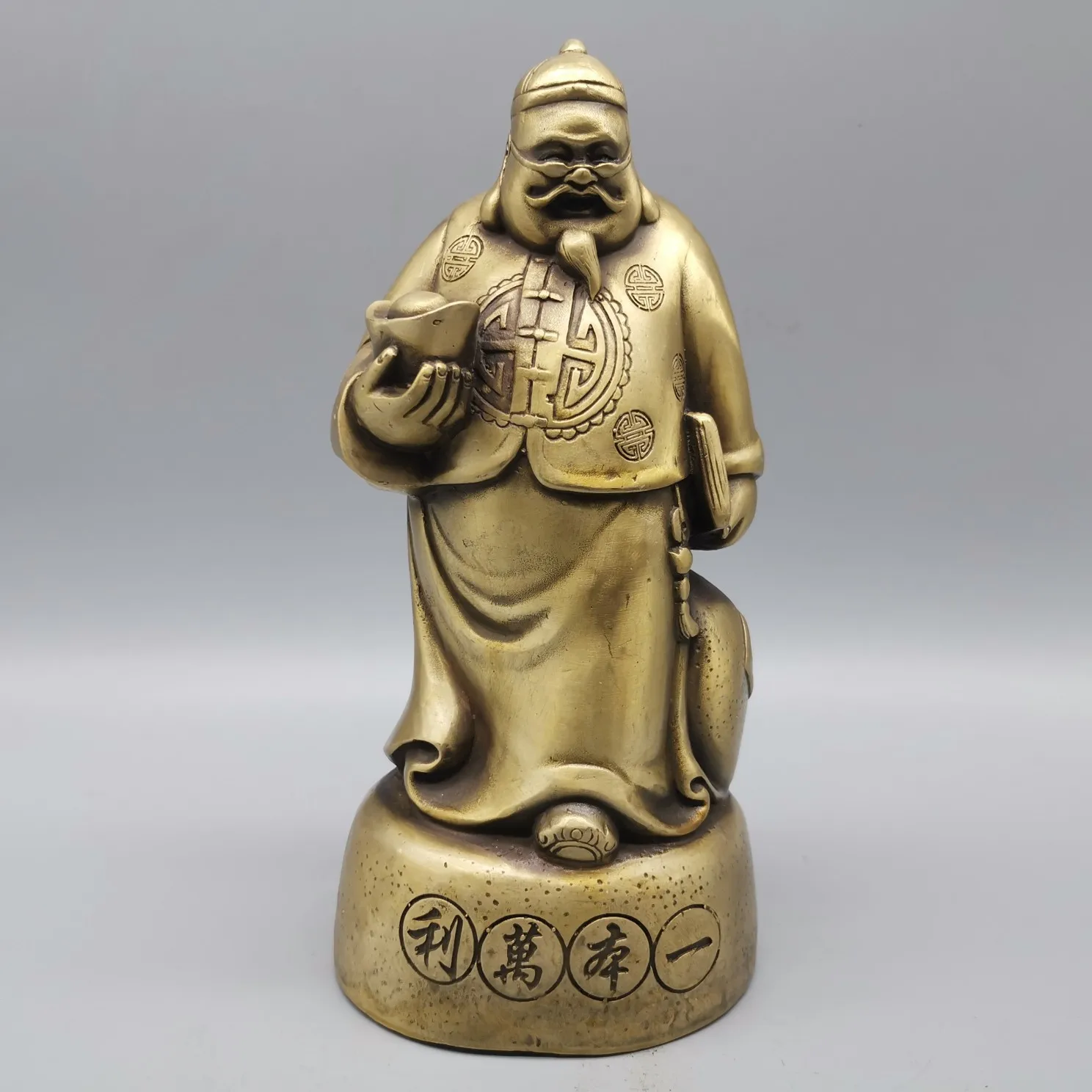 

Коллекция китайского латунного резного мгновенного изображения миллиардера изысканные металлические изделия украшение для дома