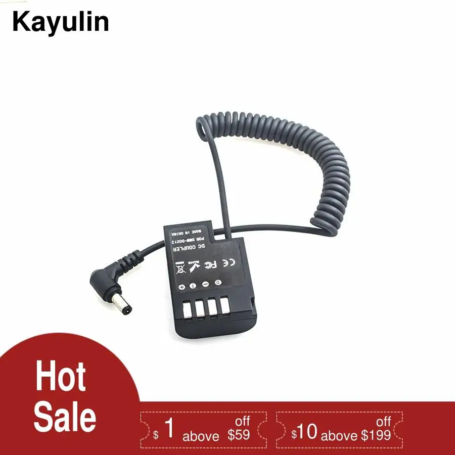 Kayulin Panasonnic DMW BLF19 манекен Батарея до 2 1 мм DC кабель|Аксессуары для фотостудии| |