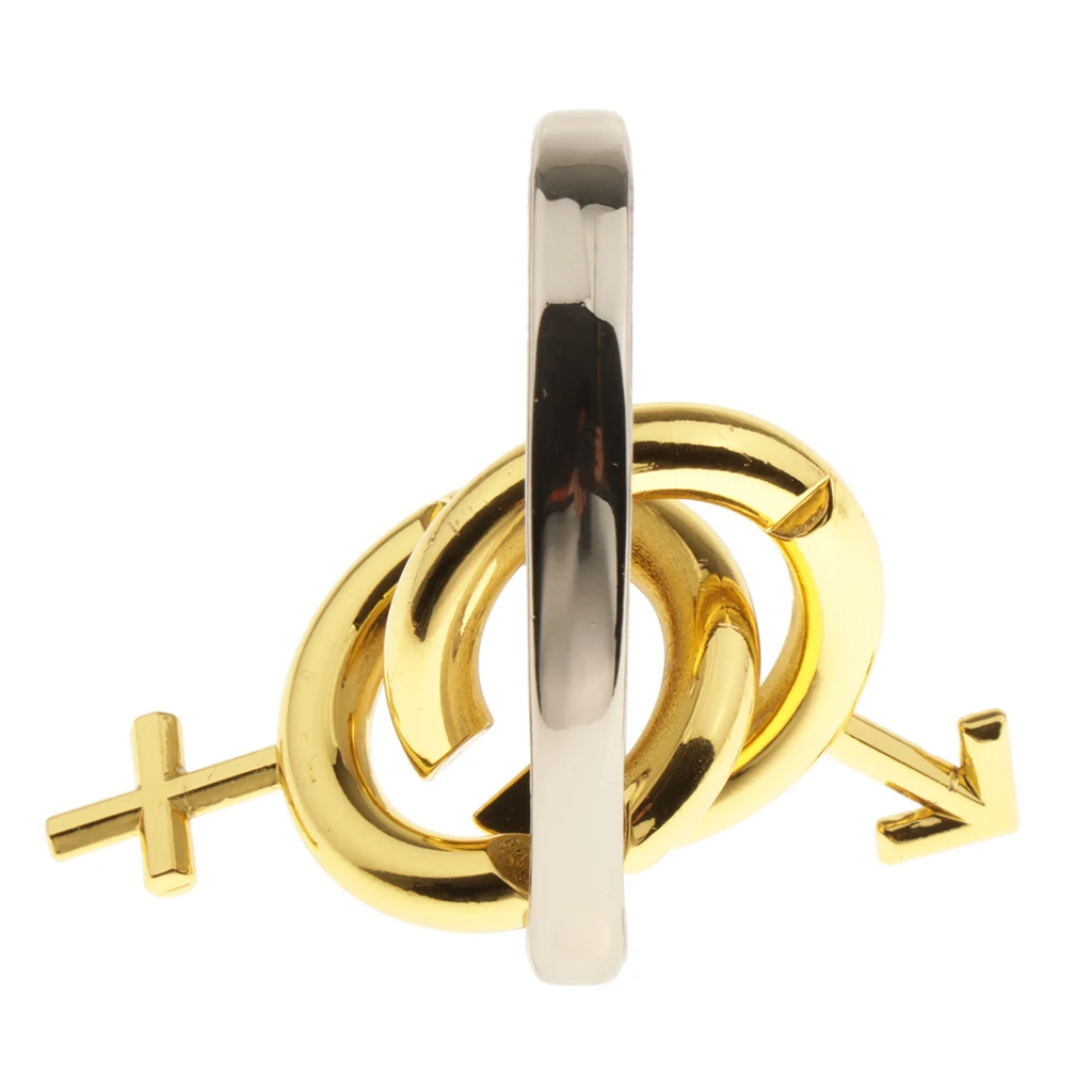 

Interlock Mind IQ Test Disentanglement Puzzles Game Toys For Kids Adults