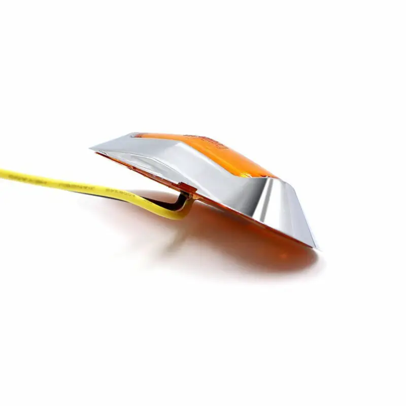 

10pcs Side Marker Lights Clearance Car Light Lamp Trailer Accessory Replacement Amber SMD Truck 12V-24V Waterproof