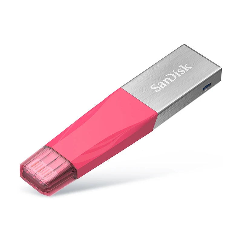 USB-флеш-накопитель SanDisk iXPand OTG Lightning 128 ГБ 64 флеш-накопитель с двойным разъемом USB 3 0