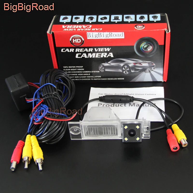 Автомобильная умная ПЗС-камера заднего вида BigBigRoad с динамическим треком для Hyundai