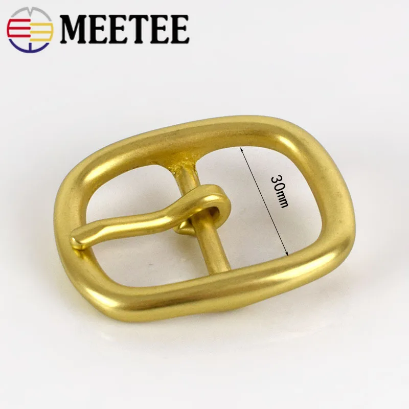 Однотонные латунные пряжки для ремня женщин металлическая пряжка с язычком