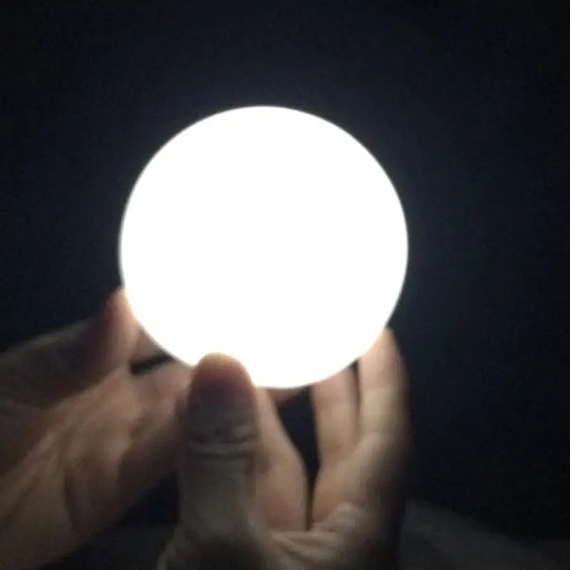 

Creative LED Moon Night Light Glowing Moon Kids Light with Built-in Battery Bedroom Bedside Decorative Night Lamp Table Lamp