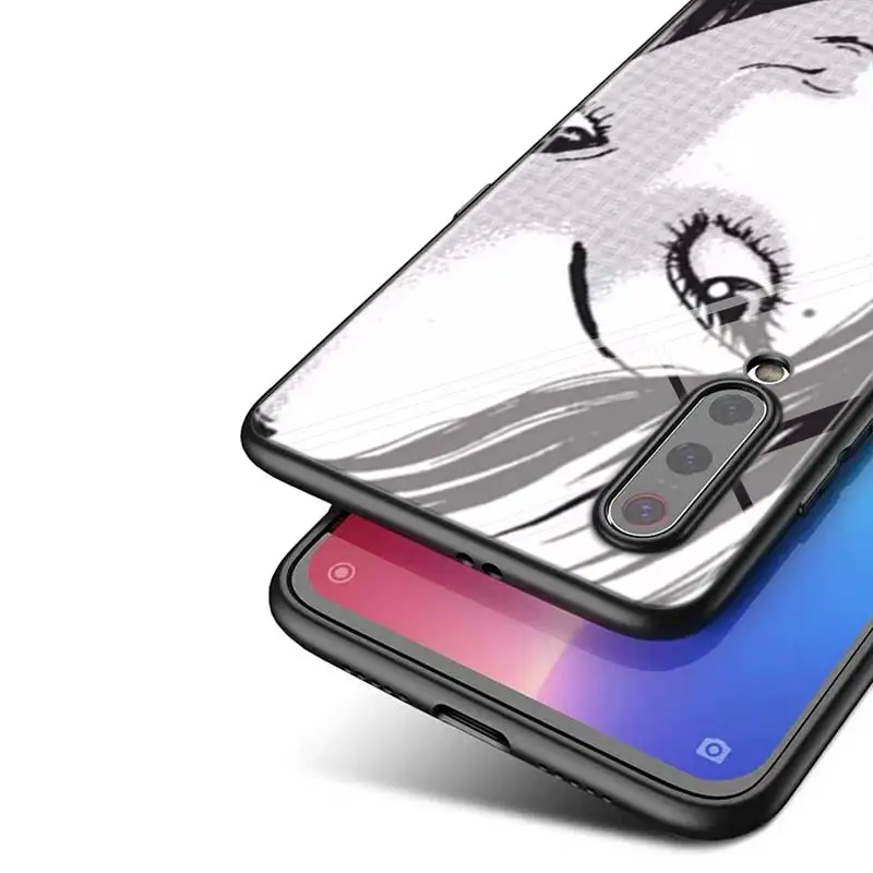 

Anime Horror Comics For Xiaomi Mi Note 10 Ultra 5G 9 SE 8 A3 A2 A1 Poco M2 Pro Play F1 Lite 5G Bright Black Phone Case
