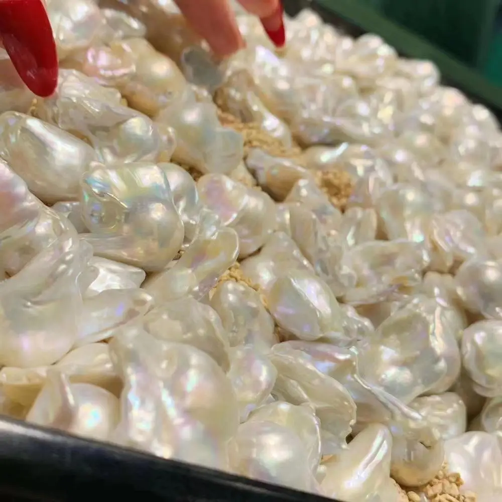 barato Atf 7-8mm Natural De água Doce Pérola Colar Barroco Pérola Pingente Gargantilha Corrente Nova Personalidade Artesanato Alta Qualidade Para Mulher