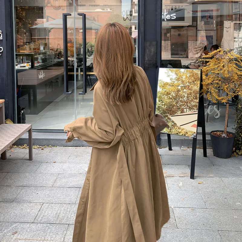 

Новинка весна-осень 2021, двухслойная ветровка с эластичным поясом B066a