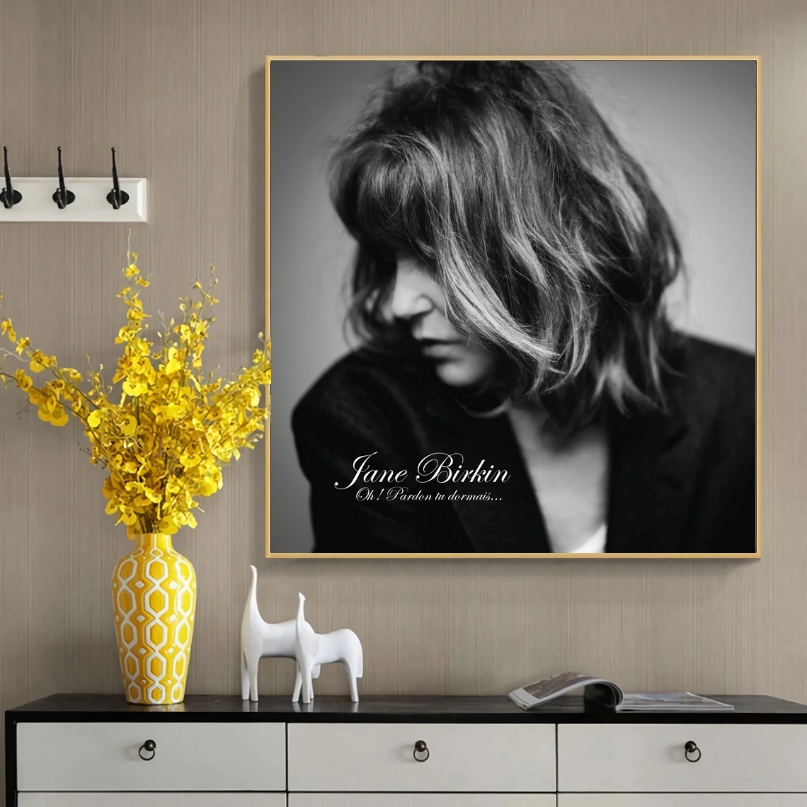 

Джейн Биркин о! Постер с изображением музыкального альбома, звезды, певицы, поп-художника