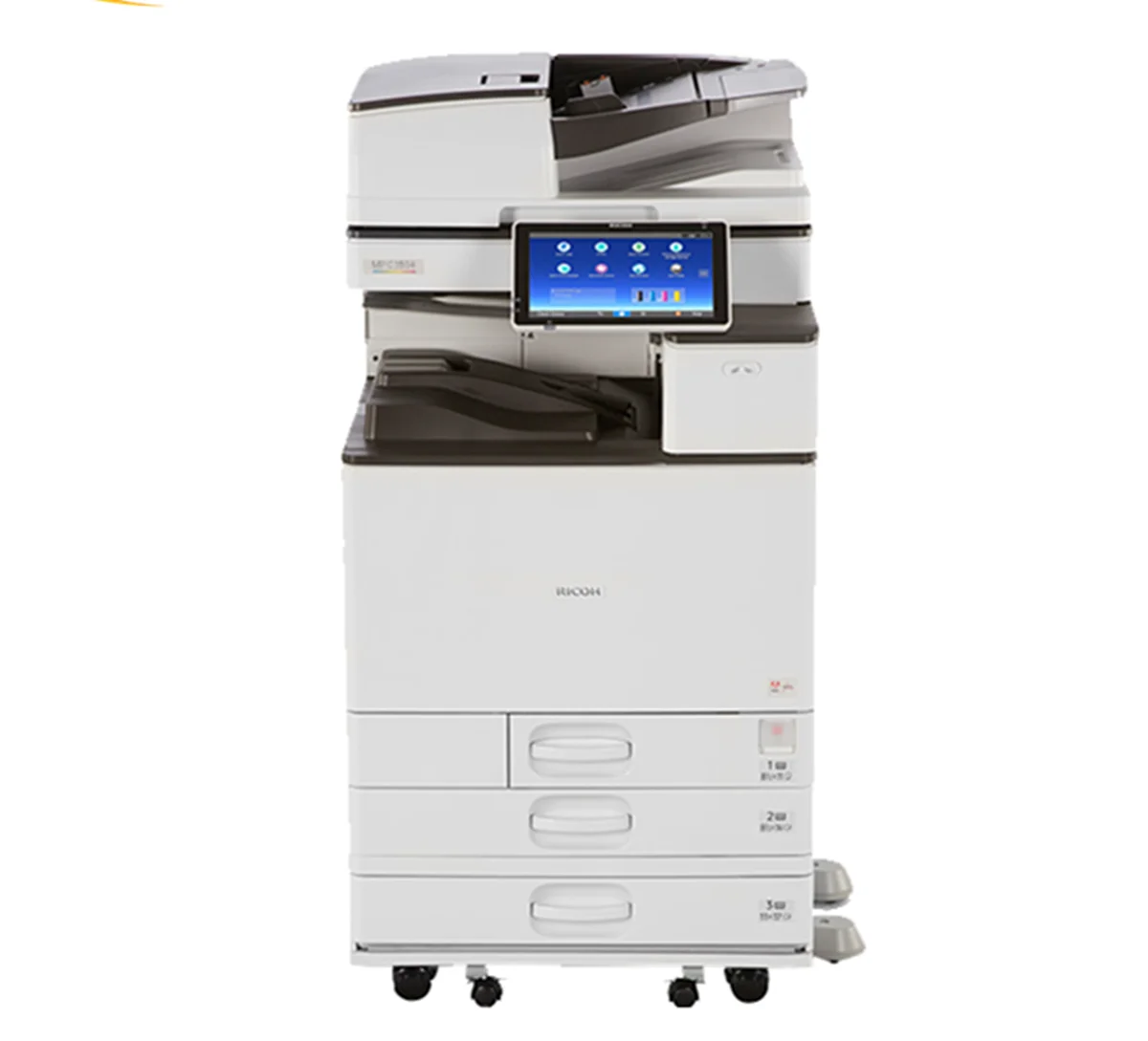 

Hot sell Color laser printers for Ricoh copier machine Aficio MPC 3504 remanufactured photocopy machine