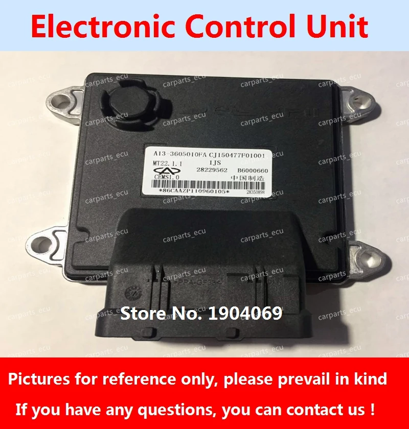 

Двигатель бортовой компьютер B6000660 28229562 28312767 A13-3605010FA MT22 ECU B6001026 28365903 A21-3605010CJ для Защитные чехлы для сидений, сшитые специально для Chery Fulwin/COWIN