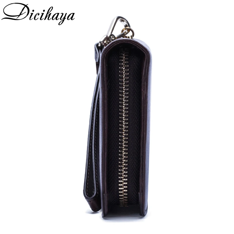 Мужские кошельки классический длинный клатч в стиле ретро держатель для карт