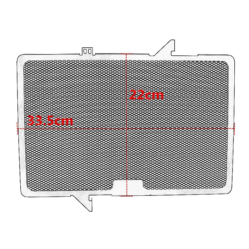 Крышка решетки радиатора мотоцикла из алюминиевого сплава Подходит для HONDA CB650R