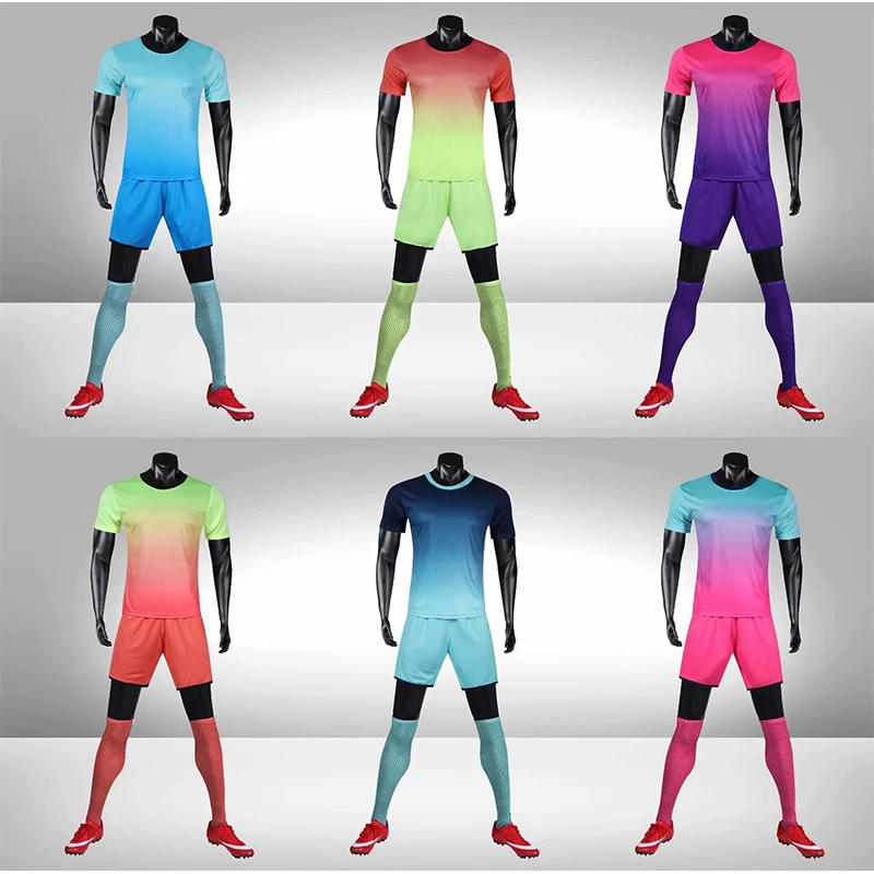 Мужской стиль футбольные майки взрослые желтые униформы мужская футбольная