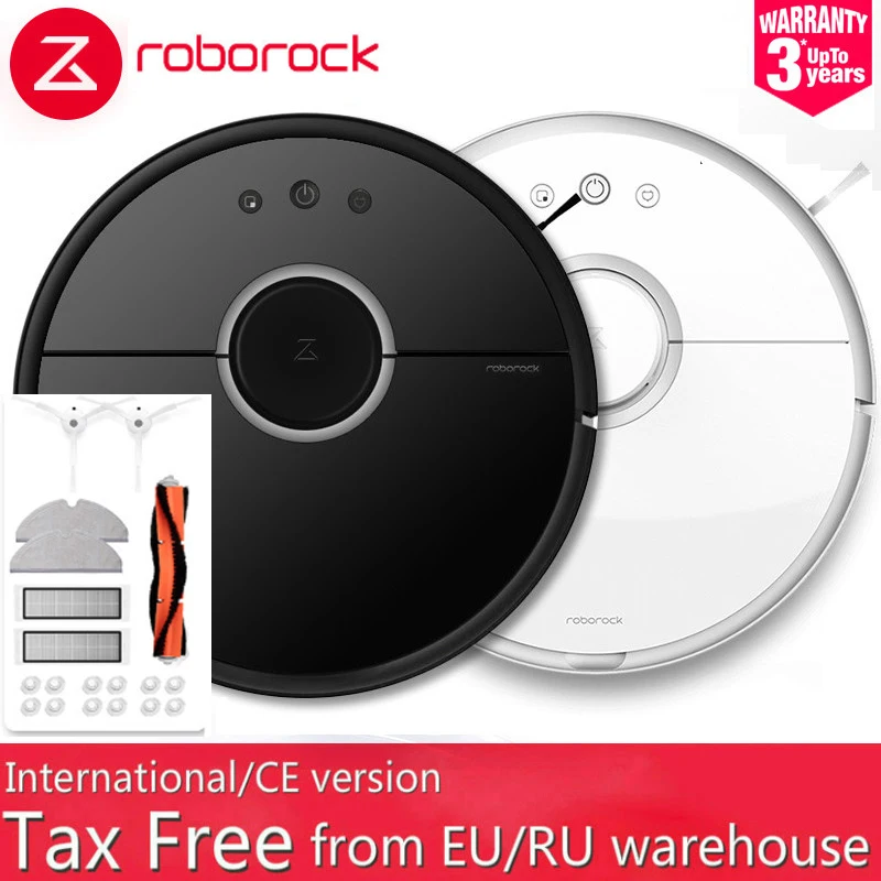 Пылесос Xiao mi Roborock S50 S55 2 mi робот aspirador умный планируемый домашний подметальный Amazon Alexa и Google Home