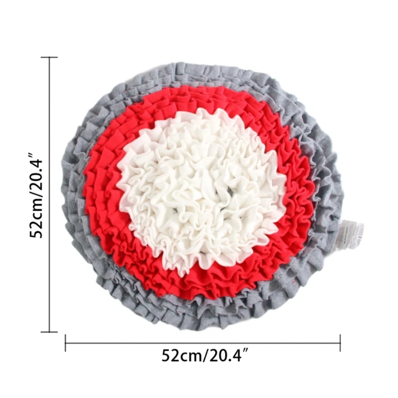 

Pet Dog Snuffle Mat Nose Smell Training Blanket Sniffing Pad Slow Feeding Bowl
