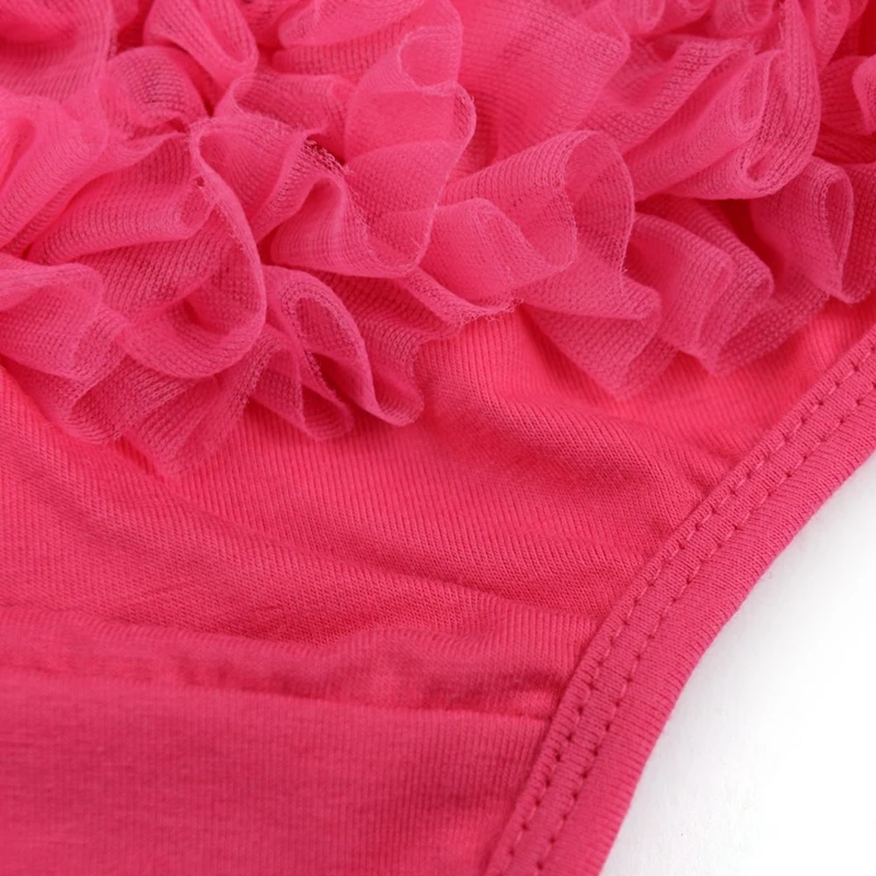 Красные трусики для маленьких девочек с оборками шаровары чехол подгузников