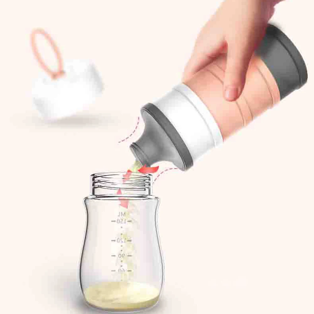 

4 Layers Portable Baby Food Storage Box Infant Milk Powder Snacks Container Milk Powder Dispenser Baby Food Container Toddler