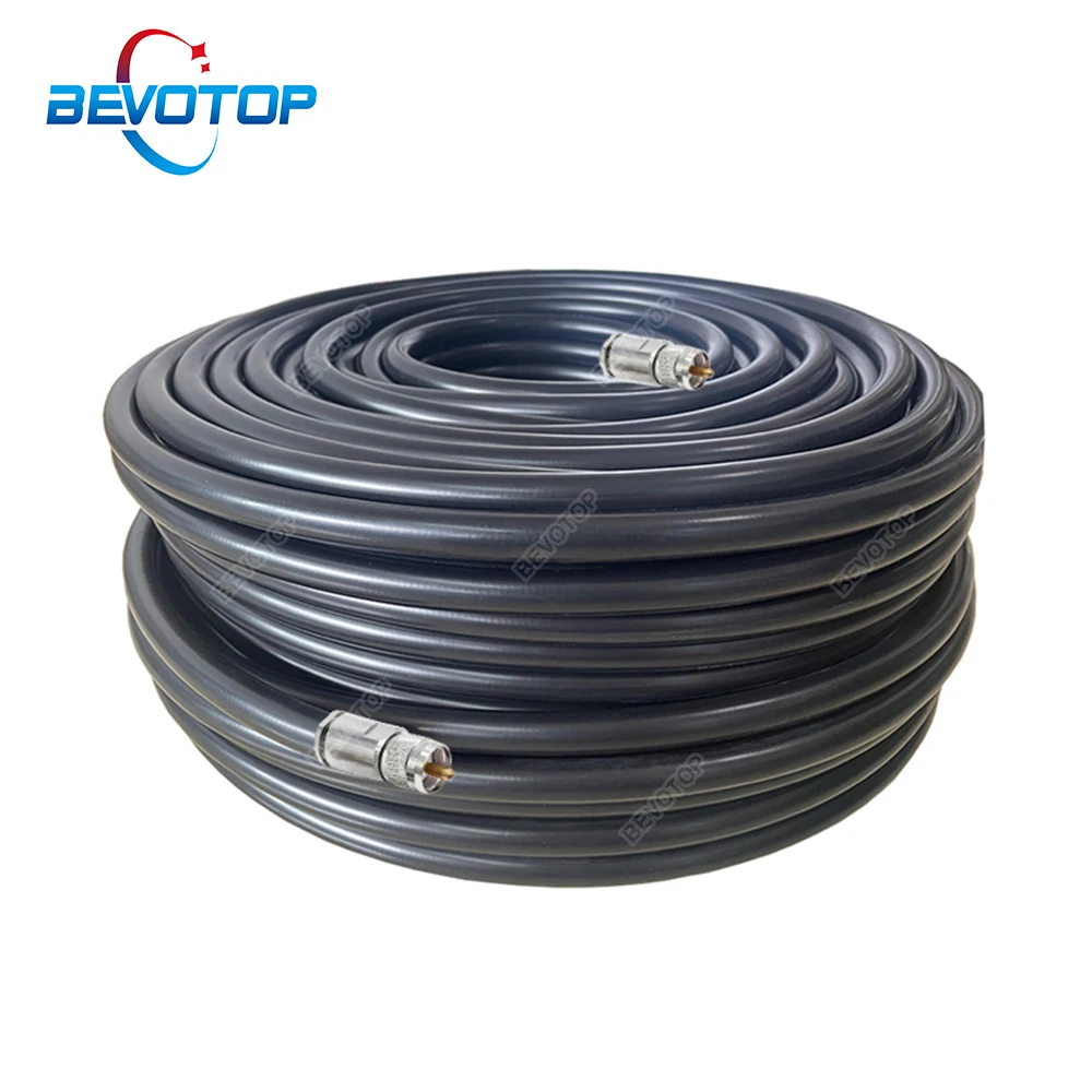 

PL259 Plug UHF Male to UHF Male Plug Low Loss LMR600 RF Coaxial Cable Pigtail Jumper FM Radio Antenna Extension Cord Feeder