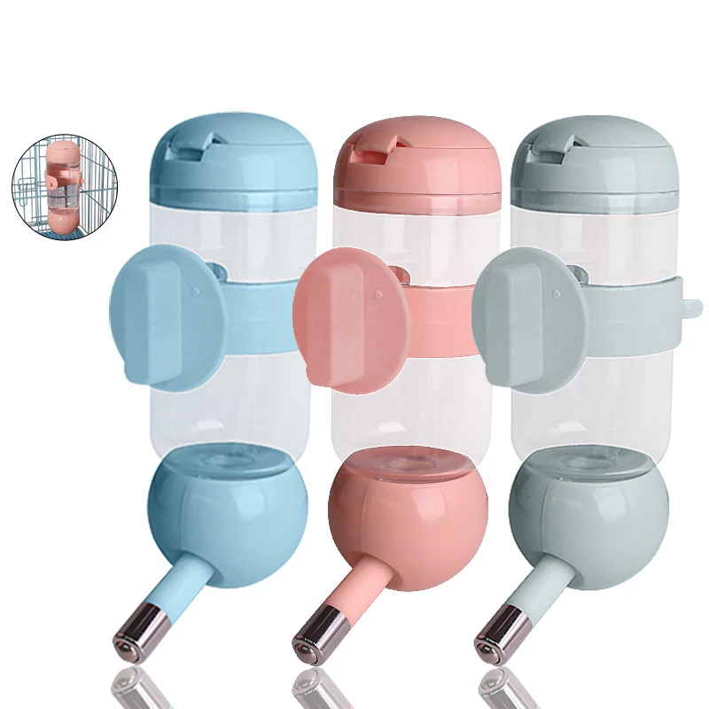 

Собака питьевой 350/500 мл ПЭТ висит поливальщик Висячие бутылка питьевой фонтанчик п для собак и кошек для домашнего хозяйства