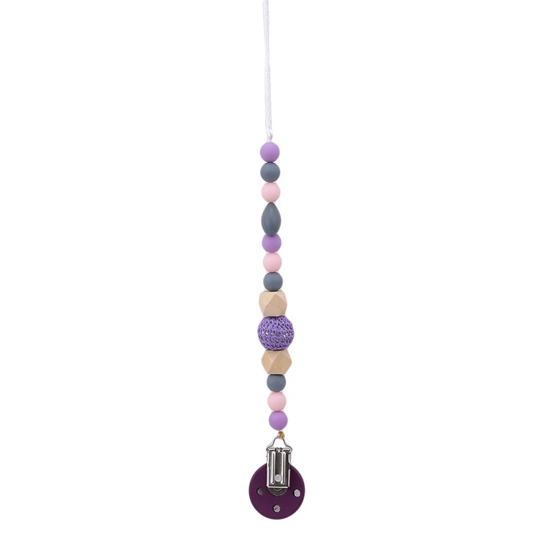 

Cute Shape Baby Infant Kids Pacifier Chain Clip Christmas High Quality Baby Gift Dummy Soother Nipple Holder Gift