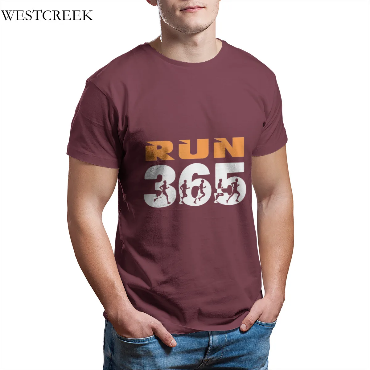 

Wholesale Men's T-Shirt Running Run Streak Run Runner For Men Funny T-Shirt Vintage 4XL 5XL 6XL Hip-Hop Tees 35973