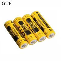 rechargeable batteries li ion gtf four parts 14500 3 7v 2800mah flashlight ion batteries of redyellowblue lithium
