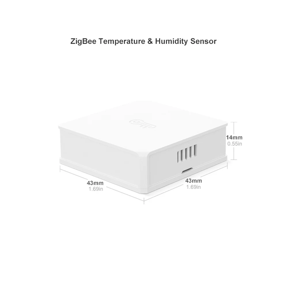 Датчик температуры и влажности SONOFF SNZB 02 ZigBee работает с дистанционным управлением