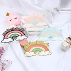 Романтический огненный шар Радуга облако торт Топпер украшение для торта С Днем Рождения Детские вечерние принадлежности для десертов