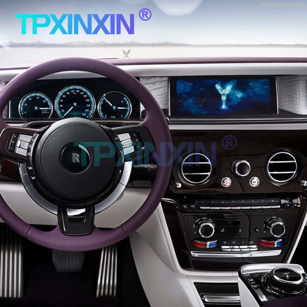 

For Rolls Royce Ghost/Phantom 10.25" 6+128G Android Auto Carplay Car Radio Stereo GPS Navigation Multimedia DSP Player Headunit