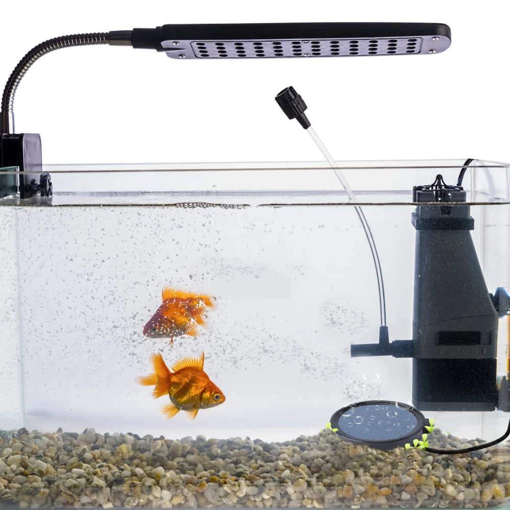 

1Pc Aquarium Air Stone Disc Fish Tank Air Bubble Stone Oxygen Air Bubble Stone